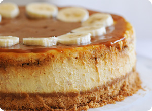 Cheesecake Banane Caramel