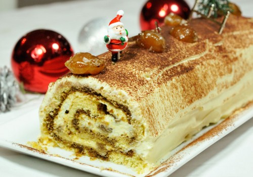 buche tiramisu sans gluten