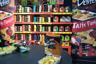 Delite Fantistic chips stand au salon du sans gluten à Perth