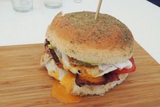 Burger sans gluten - French Press, Sydney