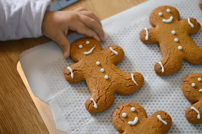 bonhommes en pain d'épices sans gluten